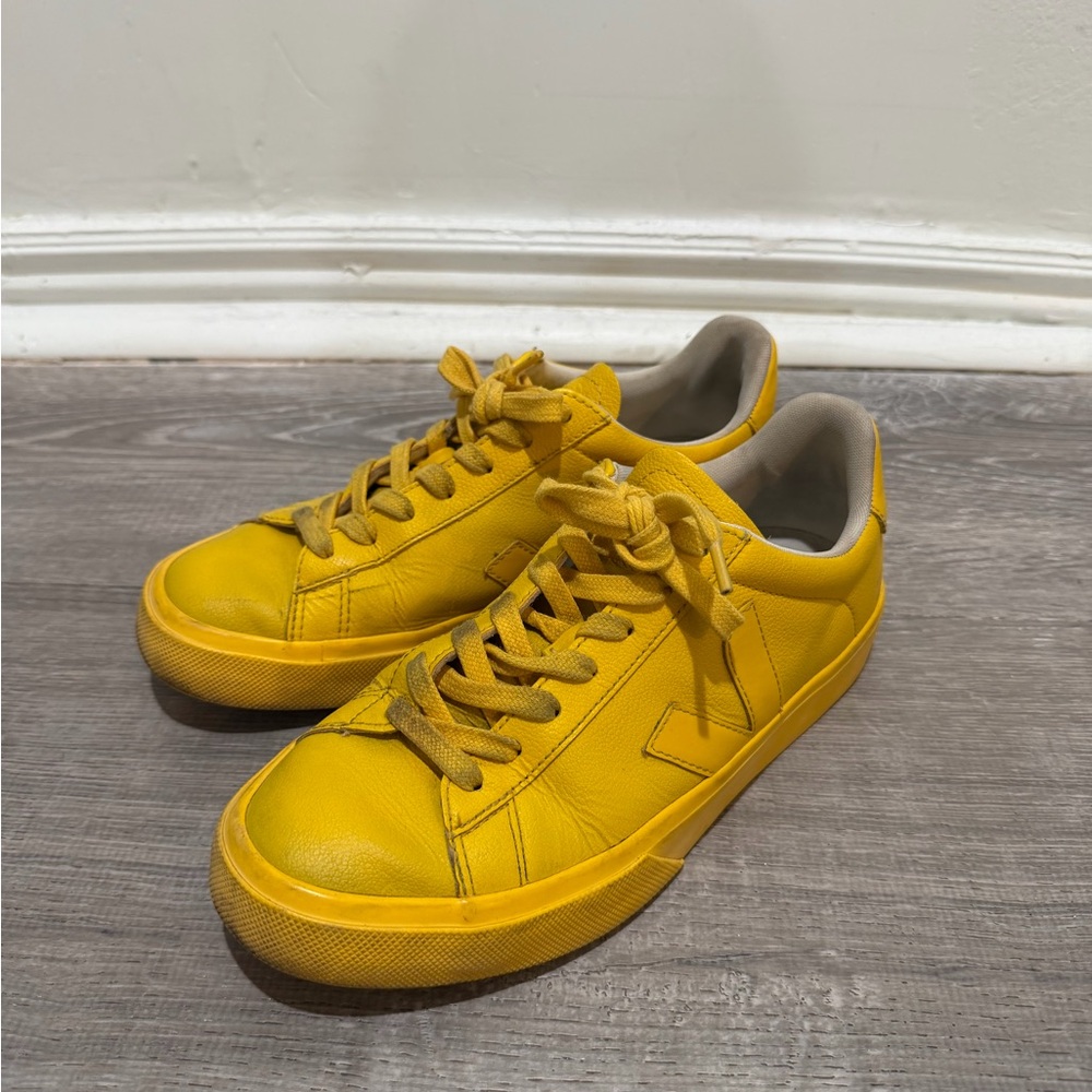 Veja x Mansur Gavriel Campo Sneaker in Sunshine Yellow - Women's EU 39 - Picture 4 of 10
